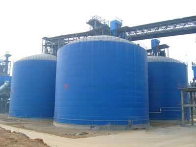 广饶水泥钢板库改造