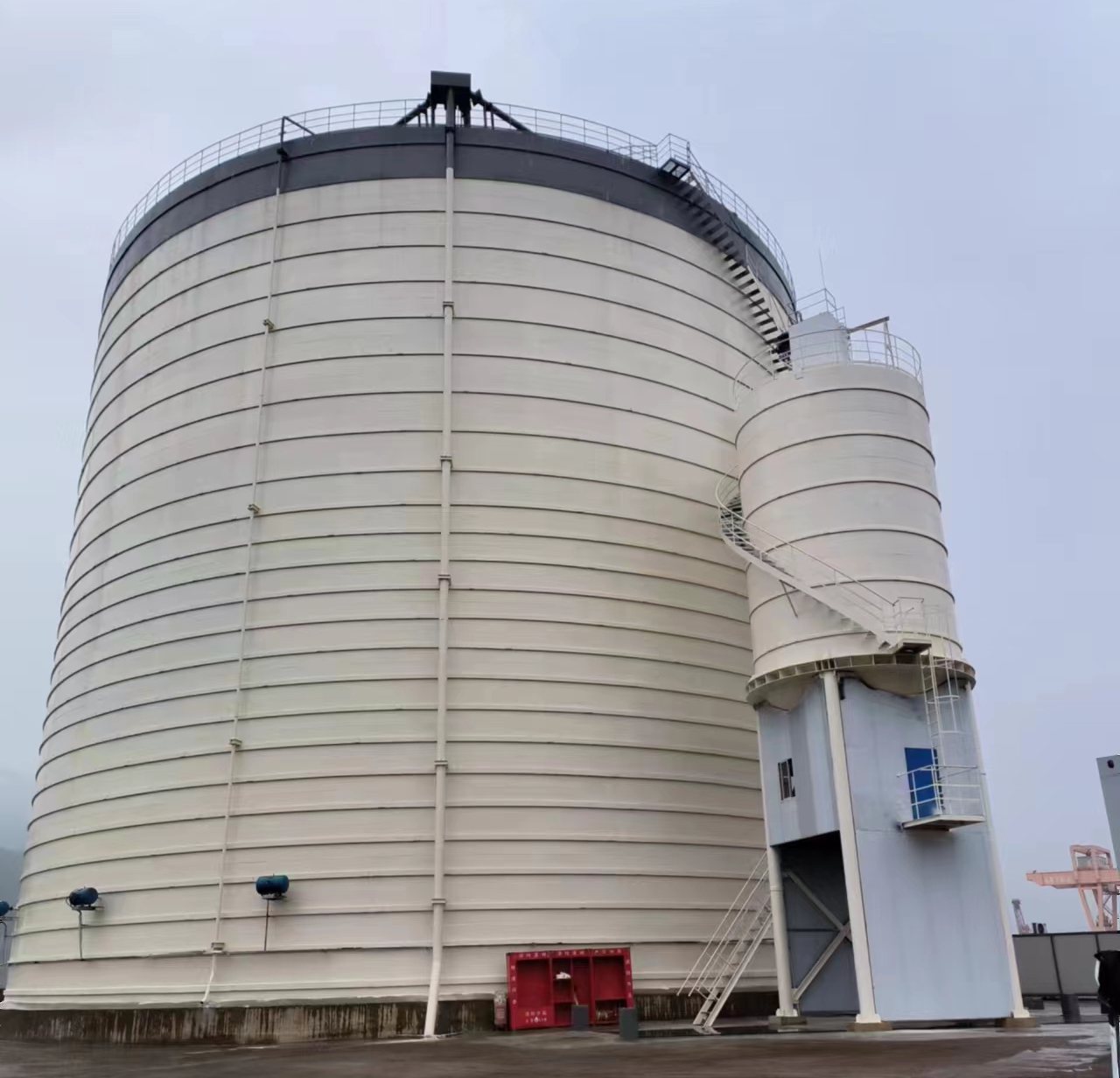 广饶10万吨水泥钢板库